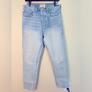 Madewell Vintage Taper Light Wash Jeans 30x30